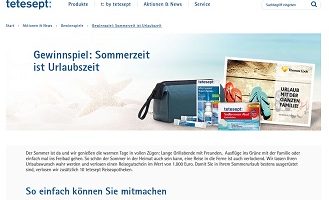 Thomas Cook Reise-Gutschein Gewinnspiel, tetesept Gewinnspiel