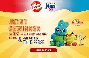 Florida Reise Gewinnspiel, Babybel Gewinnspiel