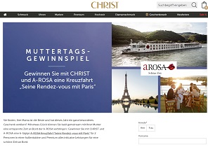 Frankreich Flusskreuzfahrt Gewinnspiel, Christ Gewinnspiel