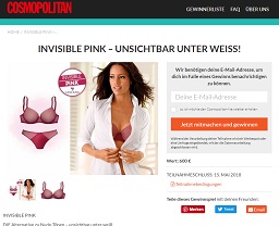 Lascana BH Gewinnspiel, Cosmopolitan Gewinnspiel