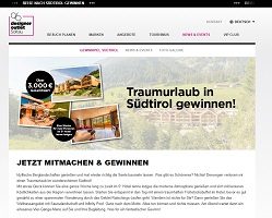 Südtirol Reise Gewinnspiel, Designer Outlet Soltau Gewinnspiel