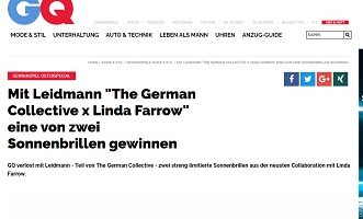 The German Collective Sonnenbrille Gewinnspiel, GQ Gewinnspiel