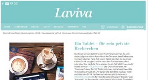 Samsung Galaxy Tab S3 Gewinnspiel, Laviva Gewinnspiel