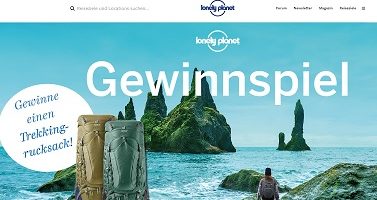 Deuter Rucksack Gewinnspiel, Lonely Planet Gewinnspiel
