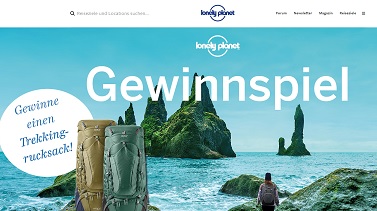 Deuter Rucksack Gewinnspiel, Lonely Planet Gewinnspiel