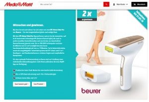 Beurer Haarentferner Gewinnsöpiel, MediaMarkt Gewinnspiel