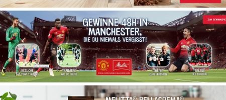 Manchester United Reise Gewinnspiel, Melitta Gewinnspiel