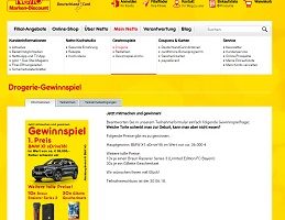 BMW X1 Gewinnspiel, Netto Gewinnspiel