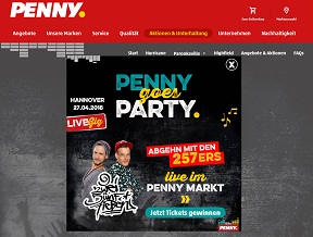 Penny Goes Party Gewinnspiel