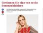 Heine Sommer-Kleid Gewinnspiel, freundin Gewinnspiel