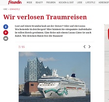 Mini-Kreuzfahrt Gewinnspiel, freundin Gewinnspiel