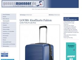 Loubs Koffer-Set Gewinnspiel, genussmaenner Gewinnspiel