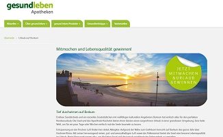 Borkum Urlaub Gewinnspiel, gesundleben Apotheken Gewinnspiel