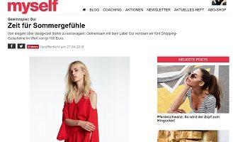 Oui Gutschein Gewinnspiel, myself Gewinnspiel