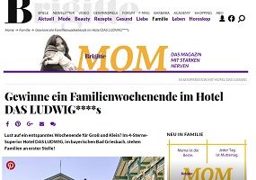 Bad Griesbach Familien-Wochenende Gewinnspiel, Brigitte Gewinnspiel