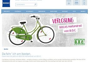 B.O.C Hollandrad Gewinnspiel, Budni Gewinnspiel