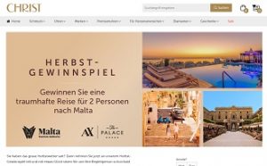Malta Reise Gewinnspiel, Christ Gewinnspiel