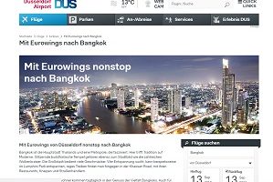 Eurowings Gutschein Gewinnspiel, Düsseldorf Airport Gewinnspiel