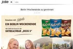 Jolie Gewinnspiel