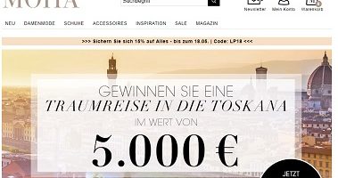 Mona Toskana Reise Gewinnspiel, Mona Gewinnspiel