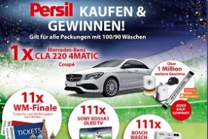 Persil Kassenbon Gewinnspiel, Persil Gewinnspiel