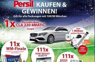 Persil Kassenbon Gewinnspiel, Persil Gewinnspiel