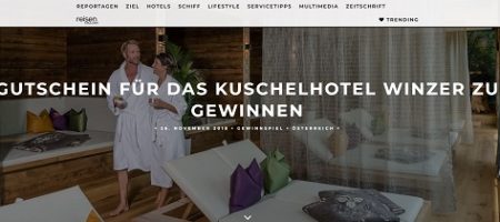 Kuschelhotel Winzer Gewinnspiel, Reisen Exclusive Gewinnspiel