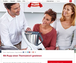 Thermomix Gewinnspiel, Rupp Gewinnspiel