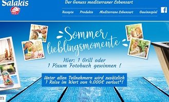 Salakis Reise Gewinnspiel, Salakis Gewinnspiel