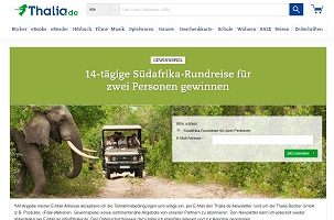 Thalia Südafrika Gewinnspiel, Thalia Gewinnspiel