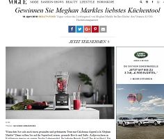 Vitamix Mixer Gewinnspiel, Vogue Gewinnspiel