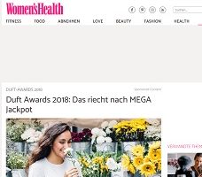 Duft Awards Gewinnspiel, WomensHealth Gewinnspiel