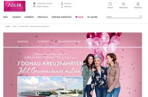 Donau Kreuzfahrt Gewinnspiel, Adler Gewinnspiel
