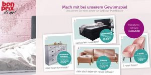 Boxspringbett Gewinnspiel, Bonprix Gewinnspiel