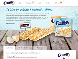 Corny Code Gewinnspiel, Corny Gewinnspiel