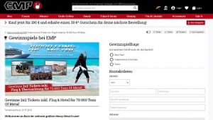 Heavy Metal Kreuzfahrt Gewinnspiel, EMP Gewinnspiel