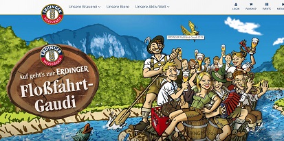 Erdinger Floßfahrt-Gaudi Gewinnspiel, Erdinger Gewinnspiel