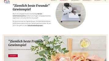 Berkel Aufschnitt-Maschine Gewinnspiel, Ich-Liebe-Kaese Gewinnspiel