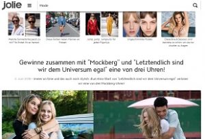 Mockberg Uhr Gewinnspiel, Jolie Gewinnspiel