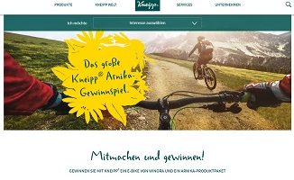 Winora E-Bike Gewinnspiel, Kneipp Gewinnspiel