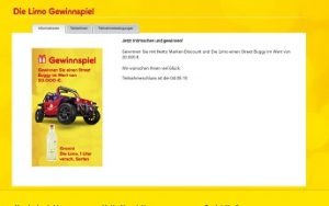 Street Buggy Gewinnspiel, Netto Gewinnspiel