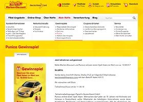 Netto Opel Adam Gewinnspiel, Netto Gewinnspiel