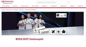 Real Madrid Gewinnspiel, Rossmann Gewinnspiel