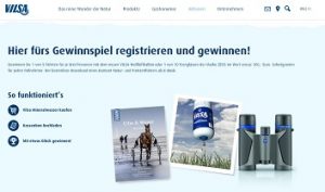 Vilsa Kassenbon Gewinnspiel, Vilsa Gewinnspiel