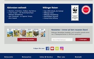 Wikinger Reisen Gutsschein Gewinnspiel, Wikinger Reisen Gewinnspiel