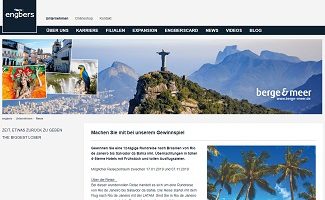 Brasilien Reise Gewinnspiel, engbers Gewinnspiel
