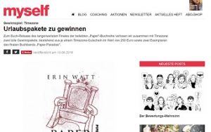 Timezone Gutschein Gewinnspiel, myself Gewinnspiel