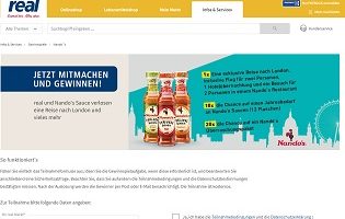 real nandos Gewinnspiel, real Gewinnspiel