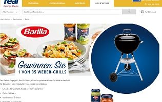 Weber Kugelgrill Gewinnspiel, real Gewinnspiel