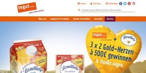 tegut Gold-Herzen Gewinnspiel, tegut Gewinnspiel